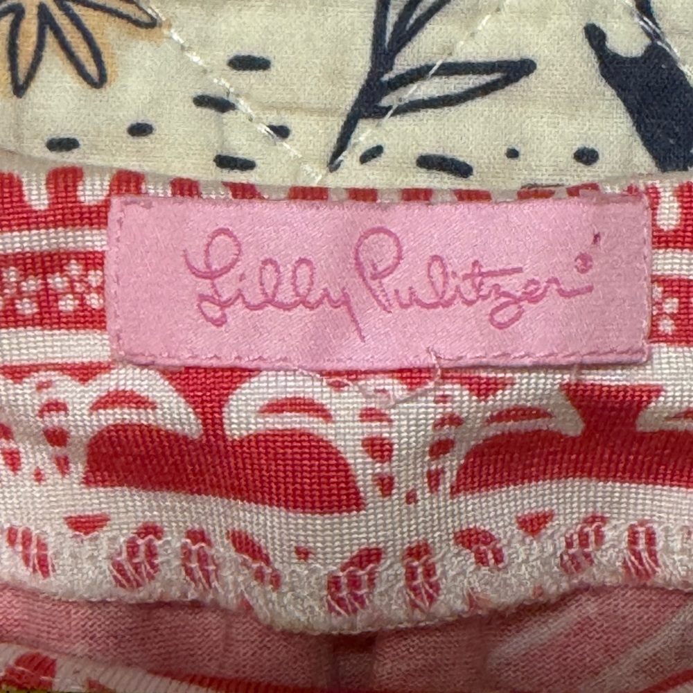 Lilly Pulitzer Pink and White Tank Top - Picture 5 of 6